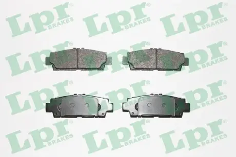 Комплект тормозных колодок, дисковый тормоз LPR 05P943