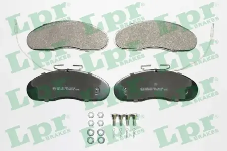 Комплект тормозных колодок, дисковый тормоз LPR 05P976