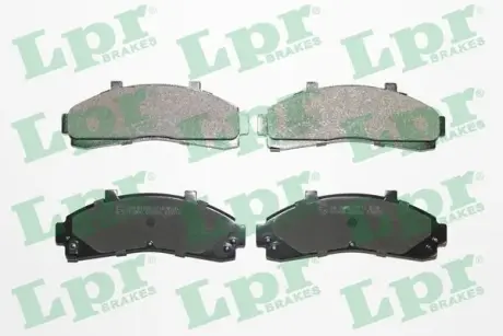 Комплект тормозных колодок, дисковый тормоз LPR 05P989