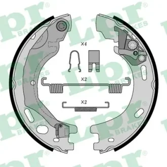 Гальмівна колодка LAND ROVER DISCOVERY III, DISCOVERY IV, RANGE ROVER SPORT I, RANGE ROVER SPORT II 2.7D-5.0 07.04-03.22 LPR 09570