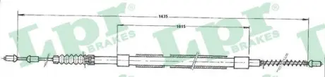 Тросик стояночного тормоза LPR C0438B