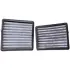 Cabin Air Filter, charcoal. Фальтр воздушный салона, угольный LUBER-FINER CAF7767 (фото 1)