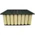 Air filter, tube type. Фильтр воздушный, трубчатый LUBER-FINER LAF480 (фото 1)