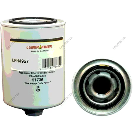 Hydraulic filter, Spin-on. Фильтр гидравлический, накручиваемый LUBER-FINER LFH4957 (фото 1)