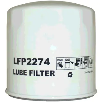 Oil filter, Spin-on. Фильтр масляный, накручиваемый LUBER-FINER LFP2274