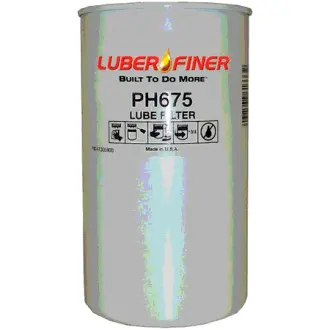 Oil filter, Spin-on. Фильтр масляный, накручиваемый LUBER-FINER PH675