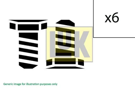 Комплект болтів LUK 411018110