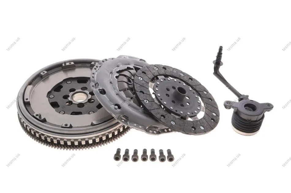 Демпфер + комплект зчеплення Renault Kadjar/Megane IV 1.5Blue dCi 18-, K9K 872/873 (70/85kw) LUK 600042900 (фото 1)