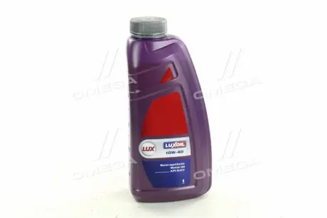 Олива моторна LUX 10W-40 SJ/CF під/синт. (Каністра 1л) LUXE 112