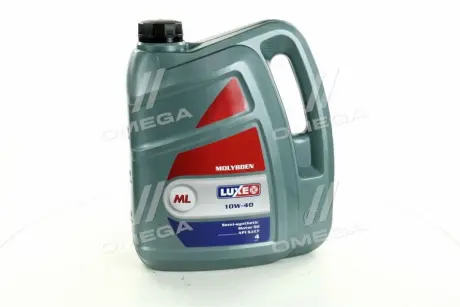 Олива моторна Molybden 10W-40 (Каністра 4л) LUXE 114