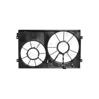 Диффузор радіатора (тільки кожух) Skoda Octavia A5/VW Golf V (03-) (Brose) (LFS 18K2) Luzar LUZAR LFS18K2