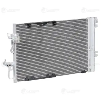 Радіатор кондиціонера с ресивером Opel Astra H (04-)/Zafira B (05-) 1.6i/1.8i М/А (LRAC 21165) Luzar LUZAR LRAC21165