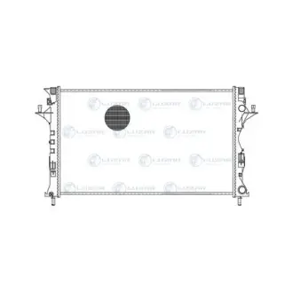 Радіатор охолодження Laguna (01-)/Espace IV (02-) МКПП/АКПП (AC +/-) (LRc 0964) Luzar LUZAR LRc0964