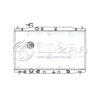Радіатор охолодження CRV 2.4 (06-) АКПП/МКПП (LRc 231ZA) Luzar LUZAR LRc231ZA