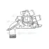 Термостат в зборі PSA 308 (11-)/C4 (10-) 1.6i АT («швидкоз\'єм» та два датчика) (LT 2070) Luzar LUZAR LT2070 (фото 3)