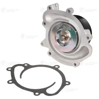 Насос водяний (+прокладка) Mercedes ML (W164) (05-)/S (W221) (05-) 3.0D (OM642) (8groove) (LWP 15323) Luzar LUZAR LWP15323