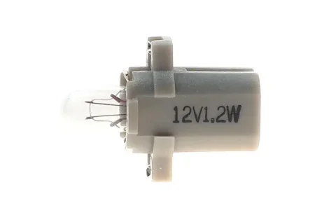 автолампа PB7 12V 1.2W B8.7d (в щиток приладів/сіра) (PB7 1,2W 12V) MAGNETI MARELLI 002053400000