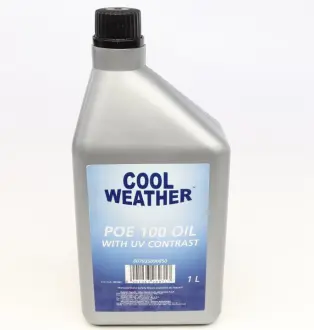 Масло компрессорное POE 100 с УФ красителем 1л MAGNETI MARELLI 007935090650