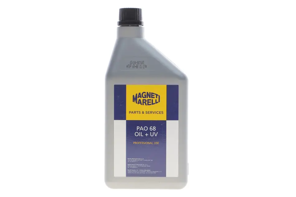 Олива компресорна PAO 68 з УФ барвником 1 л MAGNETI MARELLI 007950024850 (фото 1)