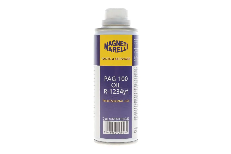 олива компресорна PAG 100 для холодоагенту R1234yf 250 мл MAGNETI MARELLI 007950024925 - фото 1