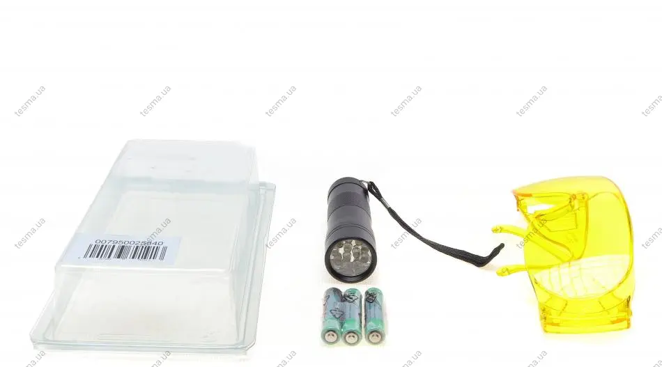 ліхтарик ультрафіолетовий UV 9 LED (+окуляри) MAGNETI MARELLI 007950025840 - фото 1