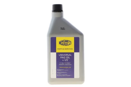 олива компресорна універсальна PAG для R134a/R1234yf +UV 1 л MAGNETI MARELLI 007950027495