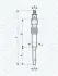 Glow plug. Свеча накаливания MAGNETI MARELLI 062900007304 (фото 1)