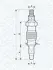 Glow plug. Свеча накаливания MAGNETI MARELLI 062900008304 (фото 1)