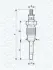 Glow plug. Свеча накаливания MAGNETI MARELLI 062900016304 (фото 1)