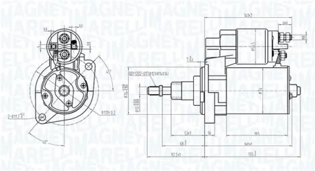 Автозапчасть MAGNETI MARELLI 063720601010
