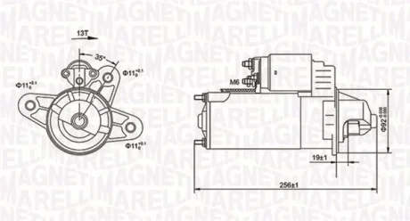 Автозапчасть MAGNETI MARELLI 063720977010