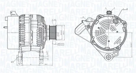 Автозапчасть MAGNETI MARELLI 063730733010