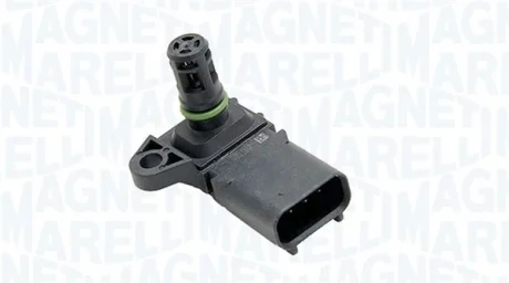 Датчик тиску у впускному колекторі (4 pin) VOLVO C30, S40 II, V50 FORD C-MAX, C-MAX II, FIESTA IV, FIESTA V, FIESTA VI, FOCUS C-MAX, FOCUS II, FOCUS III, FUSION, KA, STREET KA 1.2-4.2 09.96-02.20 MAGNETI MARELLI 215810003300