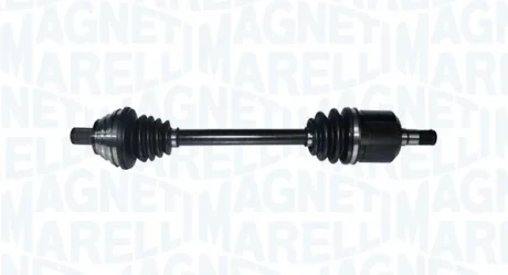 Привідний вал передн Лів 587,5мм AUDI A3 SEAT ALTEA, ALTEA XL, LEON, TOLEDO III SKODA OCTAVIA II, OCTAVIA III, YETI VW CADDY III, CADDY III/MINIVAN, EOS, GOLF PLUS V 1.6-2.5 05.03-10.20 MAGNETI MARELLI 302004190281