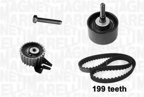 Комплект ремня ГРМ MAGNETI MARELLI 341301040000