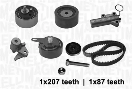 Комплект ремня ГРМ MAGNETI MARELLI 341305210000