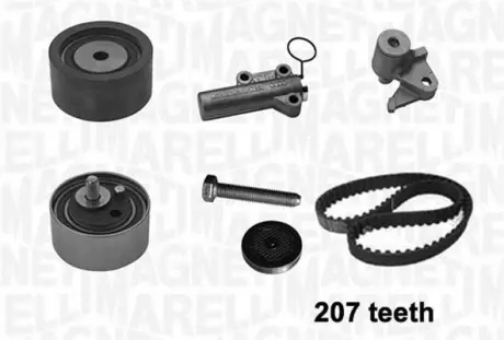 Комплект ремня ГРМ MAGNETI MARELLI 341305460000