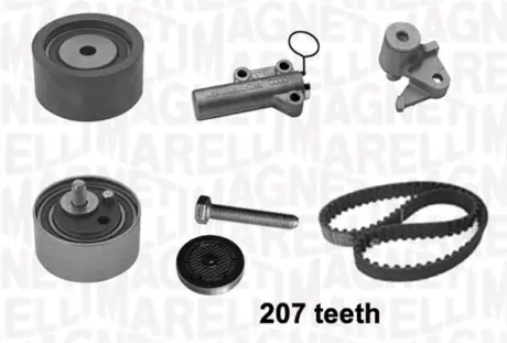 Комплект ремня ГРМ MAGNETI MARELLI 341306460000