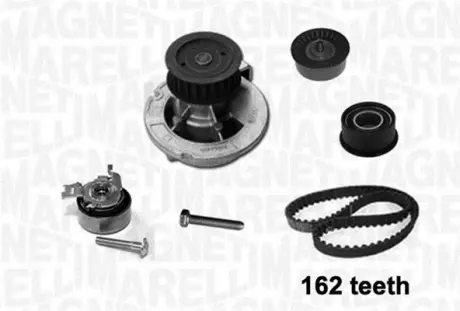 Водяной насос + комплект зубчатого ремня MAGNETI MARELLI 341405720002