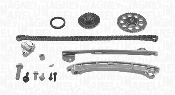 Комплект ГРМ (ланцюг + елементи) ALFA ROMEO GIULIA, STELVIO JEEP WRANGLER IV 2.0 08.16- MAGNETI MARELLI 341500001560 (фото 1)