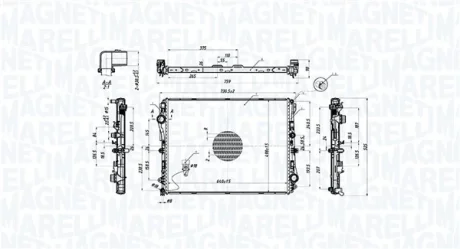 Автозапчасть MAGNETI MARELLI 350213220600