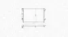 Радіатор двигуна AUDI A3, TT SEAT ALTEA, ALTEA XL, LEON, TOLEDO III SKODA OCTAVIA II, RAPID, SUPERB II, YETI VW BEETLE, CADDY ALLTRACK IV, CADDY ALLTRACK IV/MINIVAN 1.0-2.0D 02.03-09.20 MAGNETI MARELLI 350213852000 (фото 2)