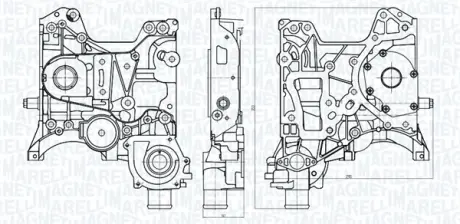 OP0048 Масляный насос MAGNETI MARELLI 351516000048