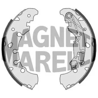Тормозные колодки MAGNETI MARELLI 360219196330