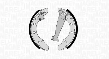 Тормозные колодки MAGNETI MARELLI 360219196625