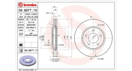 Тормозной диск MAGNETI MARELLI 360406005200