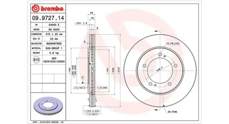 Тормозной диск MAGNETI MARELLI 360406009000