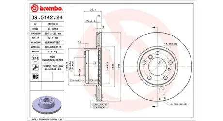 Тормозной диск MAGNETI MARELLI 360406015700