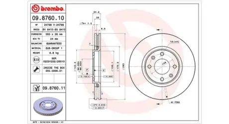 Тормозной диск MAGNETI MARELLI 360406018900