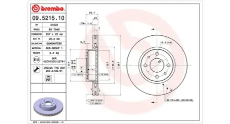 Тормозной диск MAGNETI MARELLI 360406022200